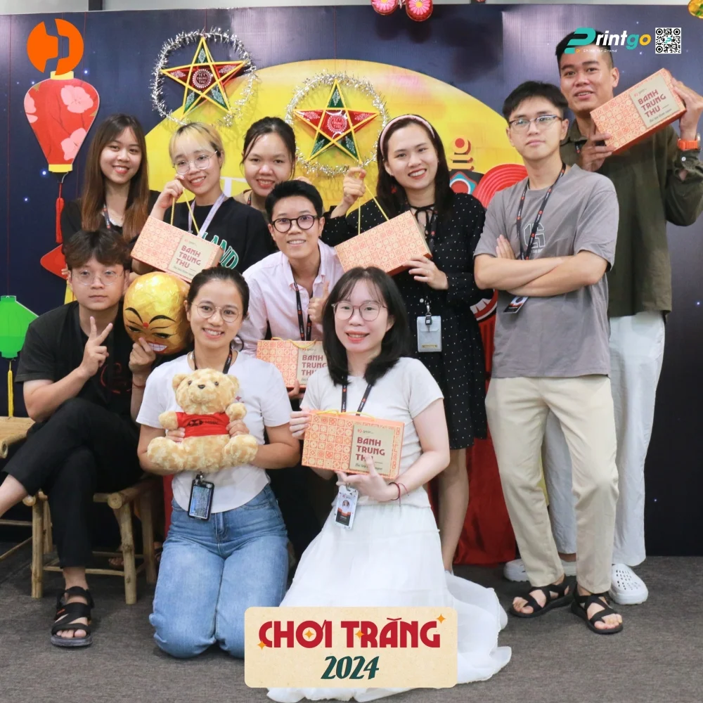 Những hình ảnh đẹp đẽ về món quà Trung thu được nhân viên chia sẻ trên mạng xã hội 