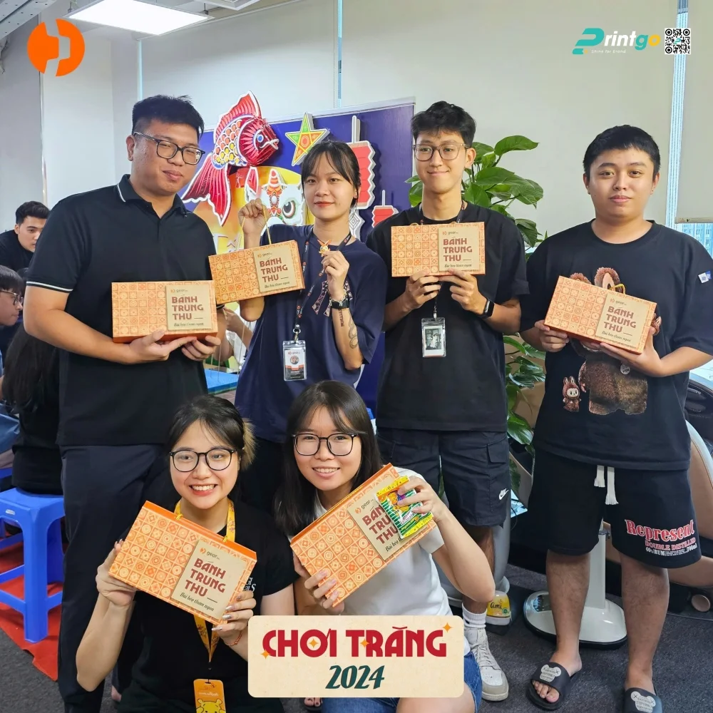 Dự án thiết kế và in hộp bánh trung thu Gear Inc. Vietnam