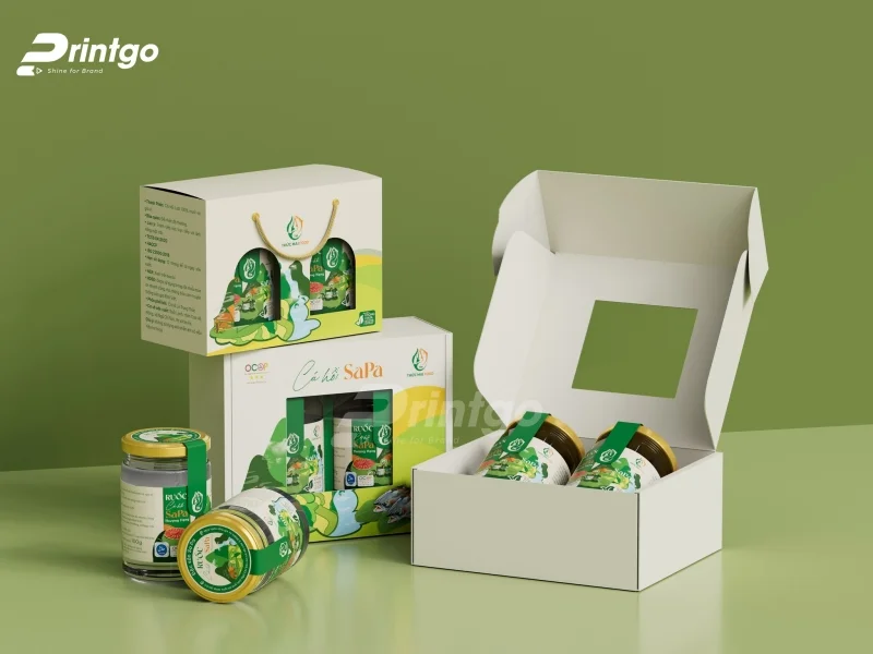 Thức Mai Food đã hợp tác cùng Printgo trong dự án bao bì giấy thực phẩm Cá hồi Sa Pa