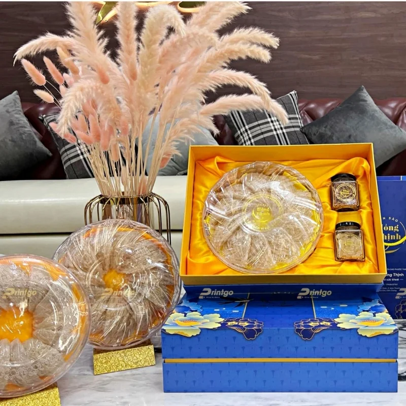 Hộp âm dương có đai đựng yến sào