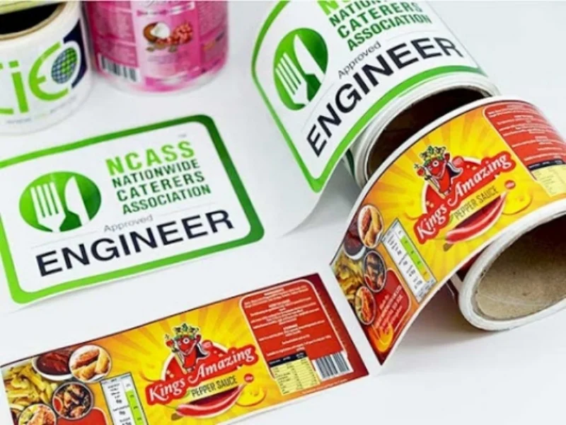 Label chứa thông tin cụ thể về sản phẩm