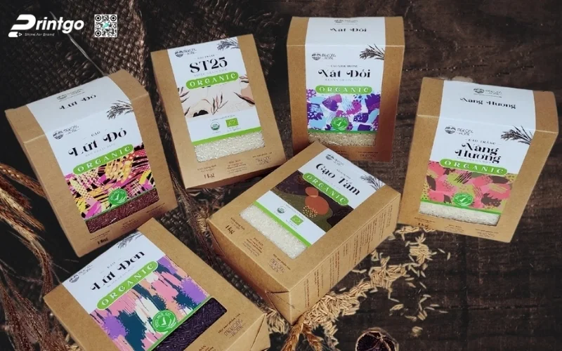 Bao bì nông sản xuất khẩu dạng giấy kraft & túi giấy chống ẩm