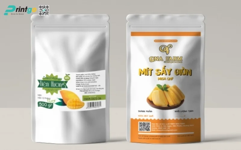 Bao bì nông sản xuất khẩu dạng túi màng ghép nhiều lớp