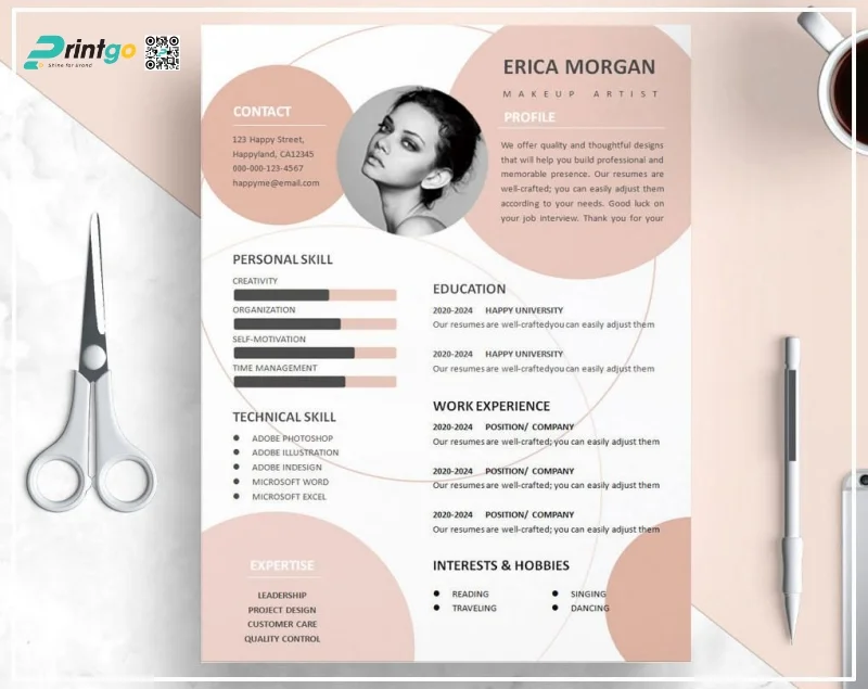 Tổng hợp những mẫu profile cá nhân chuyên nghiệp, ấn tượng dành cho mọi ngành nghề
