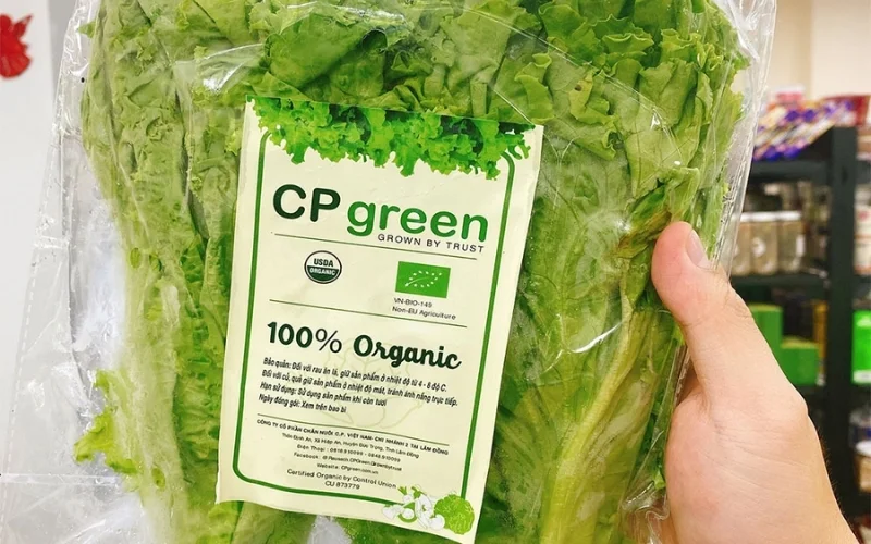 Tem nhãn rau củ thuộc hệ sinh thái (Eco-label)