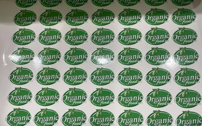 Tem rau củ đạt chứng nhận hữu cơ (Organic) 
