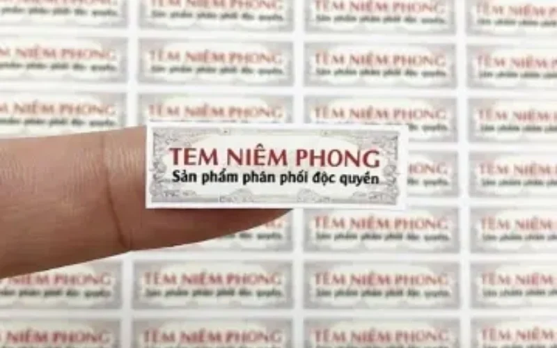 Những mẫu decal vỡ giòn niêm phong 
