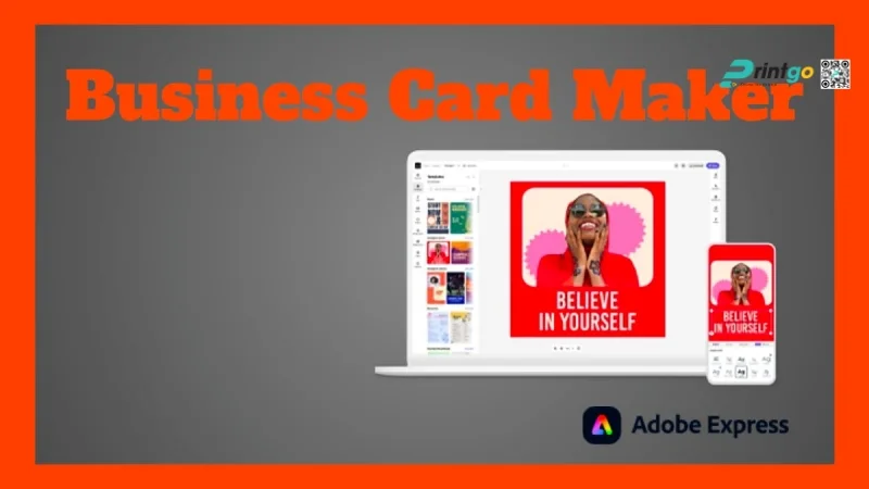 Phần mềm thiết kế card visit Adobe Express phổ biến nhất hiện nay 