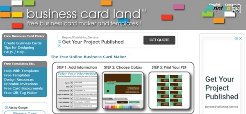 Phần mềm thiết kế card visit thân thiện với người dùng, sáng tạo 