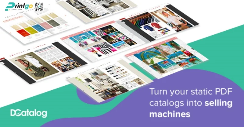 Phần mềm thiết kế catalogue Dcatalog với tính năng flipbook mượt mà