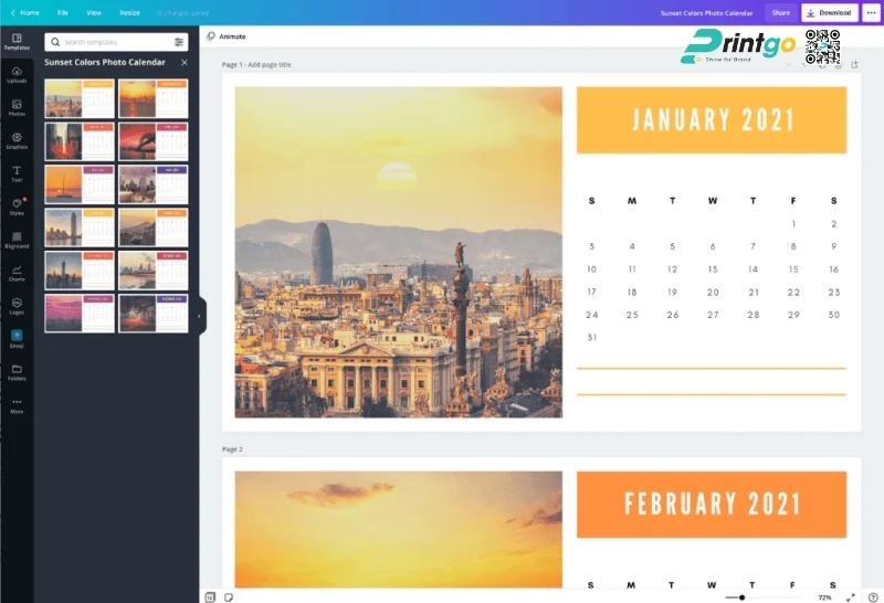 Canva là phần mềm phổ biến, được sử dụng rộng rãi