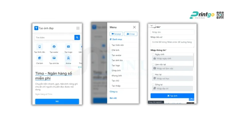 Phần mềm thiết kế card visit Tạo ảnh đẹp trên điện thoại độc đáo, dễ dàng chỉnh sửa 