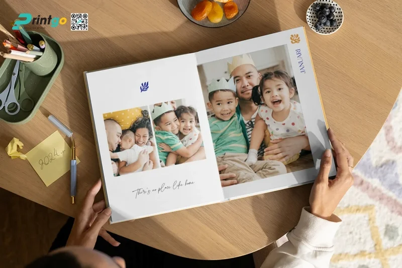 Mẫu photobook gia đình giúp lưu giữ kỉ niệm ý nghĩa 