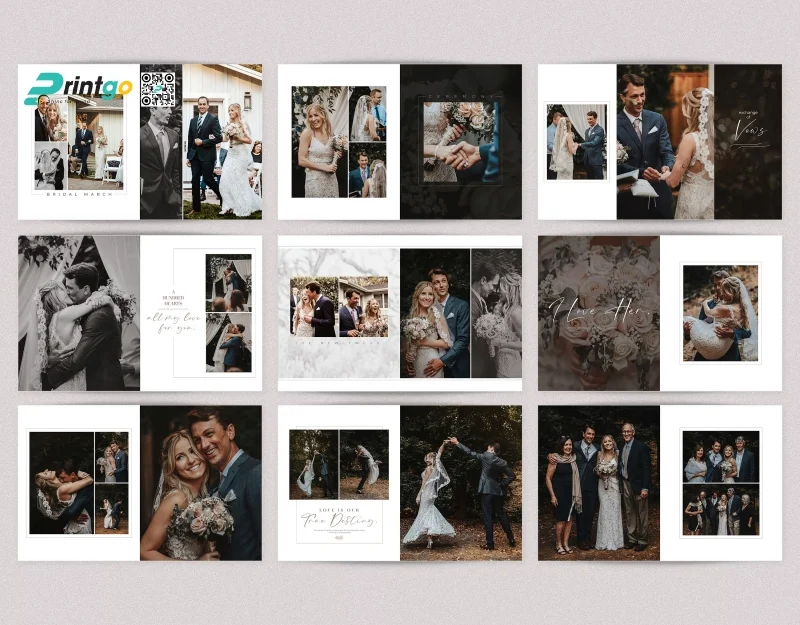 Mẫu photobook đám cưới giúp lưu giữ khoảnh khắc thiêng liêng