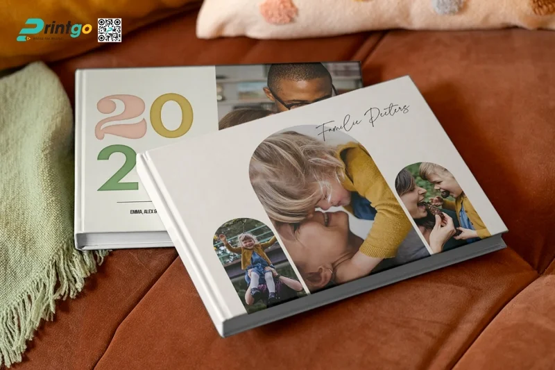 Mẫu photobook gia đình đẹp mắt 