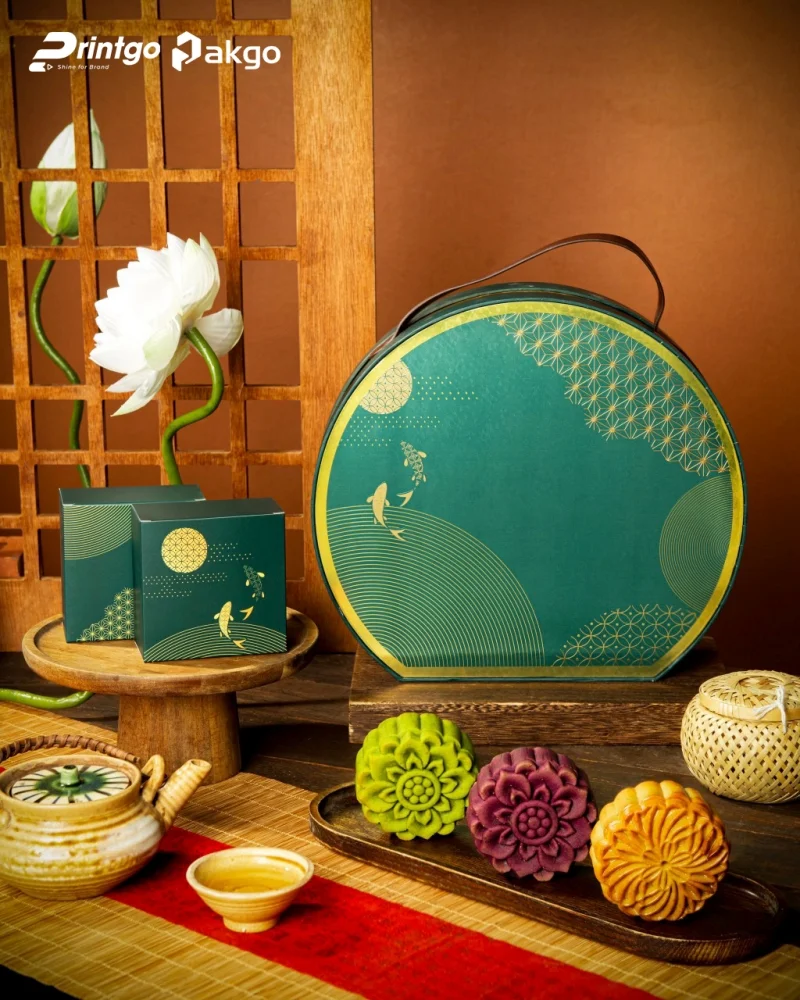 Hộp giấy đựng bánh trung thu cao cấp