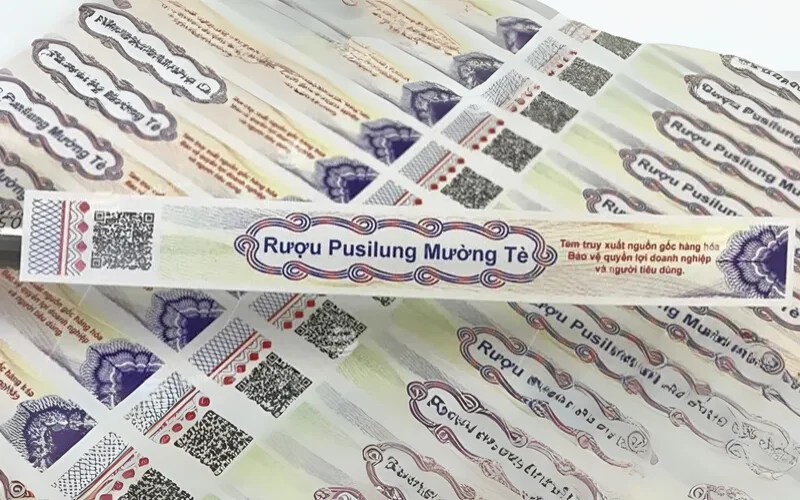 Một số mẫu tem vỡ niêm phong nông sản