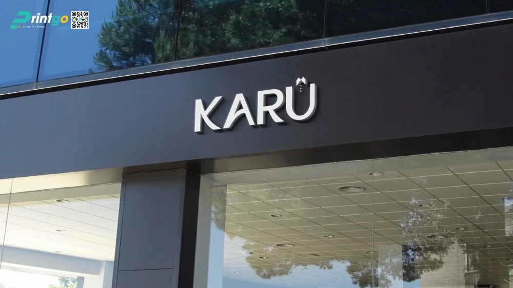 logo Karu là một thiết kế tối giản nhưng đầy tính biểu tượng
