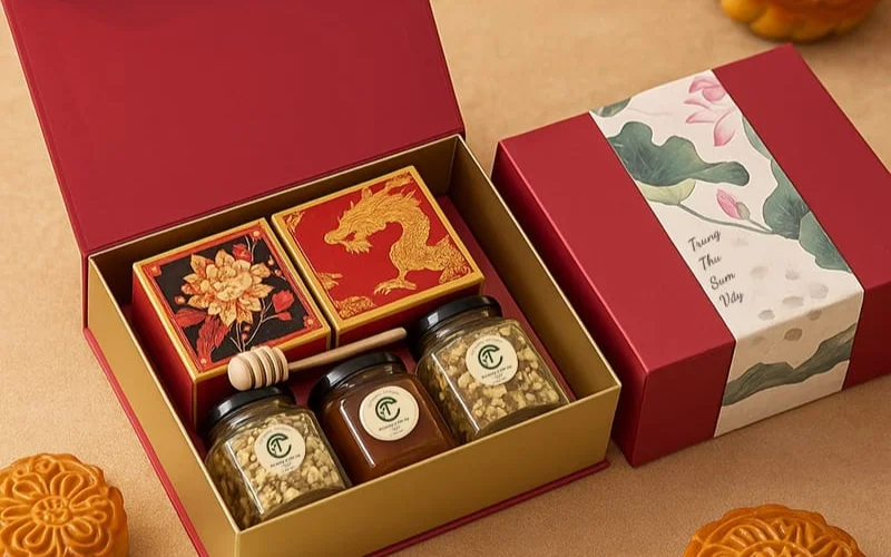 Bộ sưu tập những mẫu hộp bánh trung thu đông trùng hạ thảo “Best-seller” 2025 Bộ sưu tập những mẫu hộp bánh trung thu đông trùng hạ thảo “Best-seller” 2025