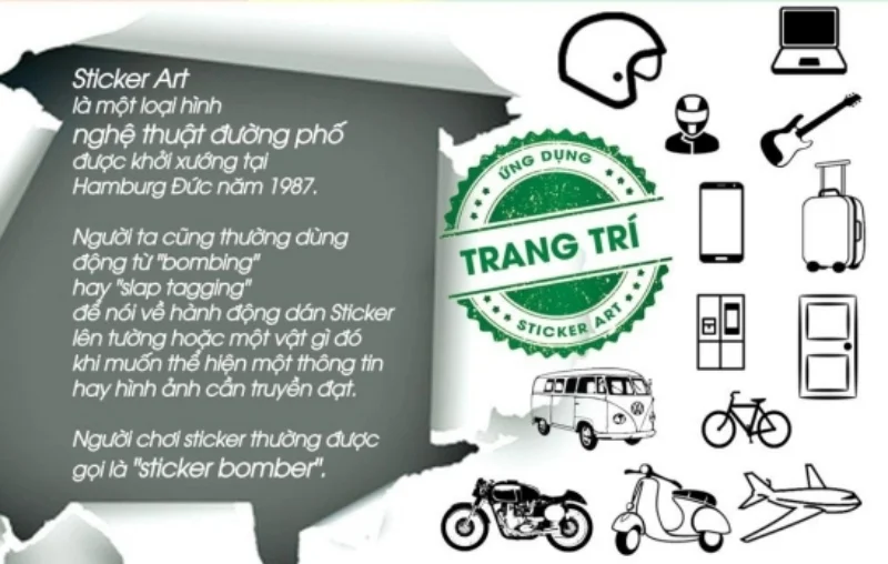 Đặc điểm của sticker