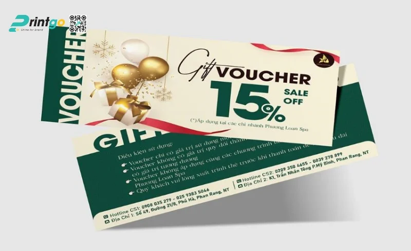 Hướng dẫn cách sử dụng voucher giấy đúng cách 