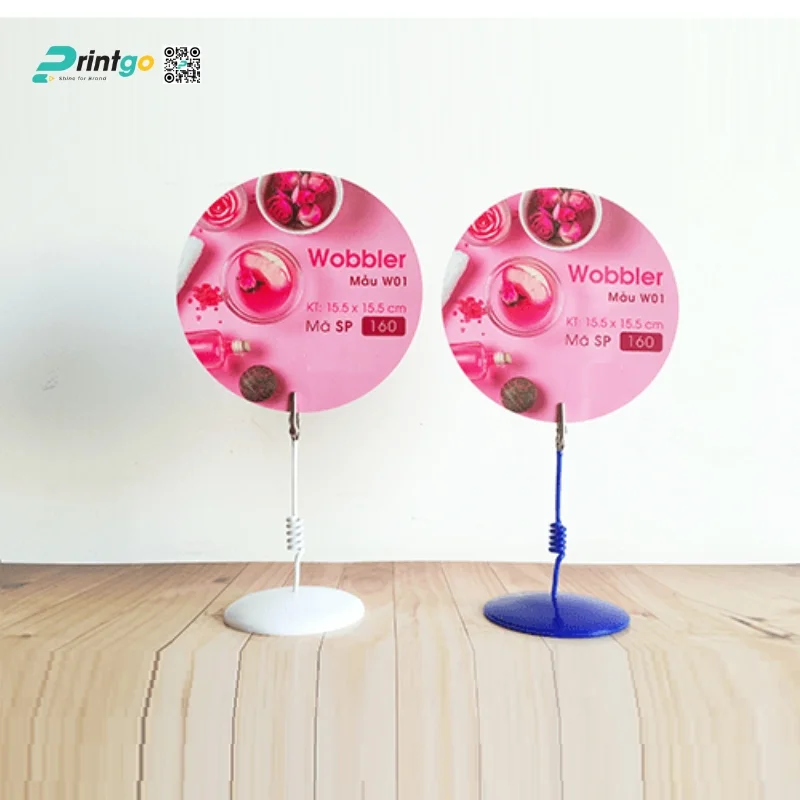 Wobbler để bàn ấn tượng, nổi bật