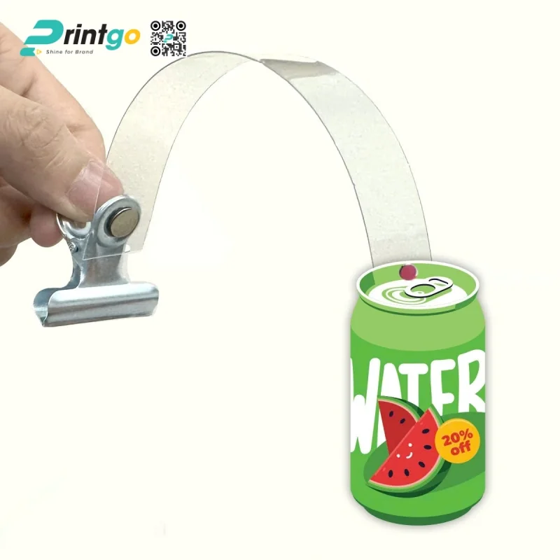 Mẫu wobbler quảng cáo đồ uống nước ngọt 