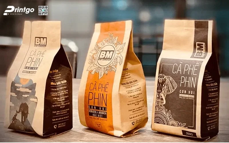 Chọn chất liệu in bao bì cafe phù hợp Chọn chất liệu in bao bì cafe phù hợp