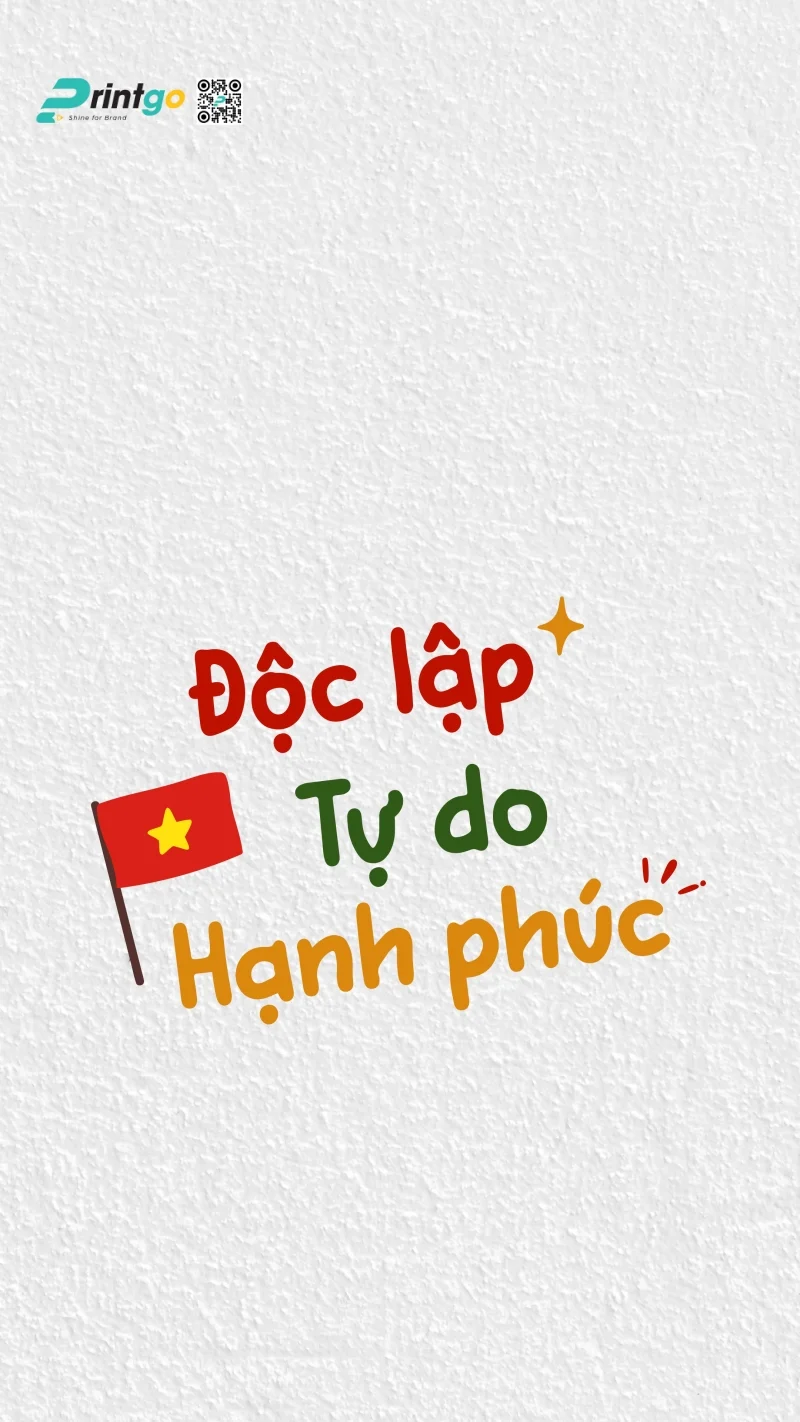 Hình nền điện thoại kỷ niệm 80 năm Quốc Khánh Việt Nam miễn phí khác - tự do hạnh phúc