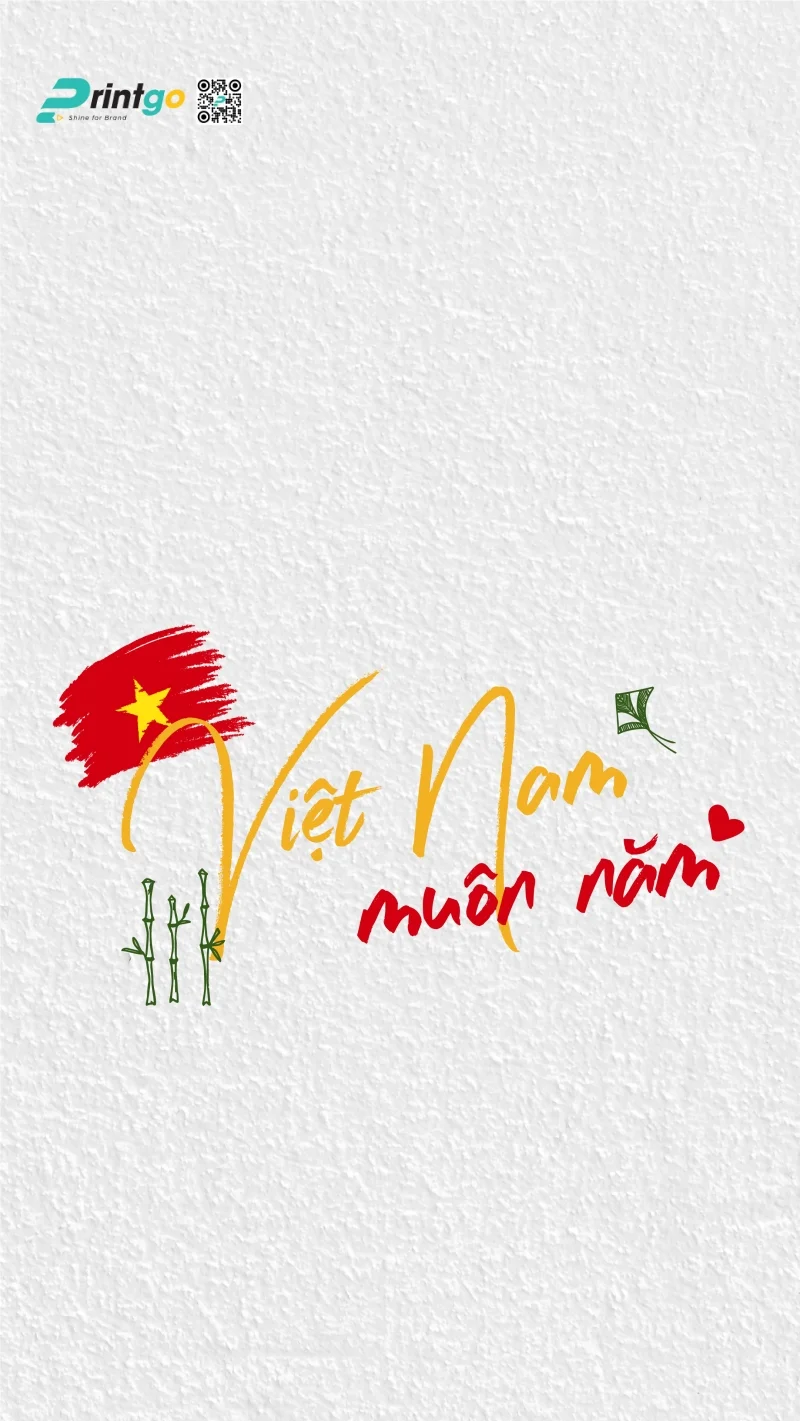 Hình nền điện thoại kỷ niệm 80 năm Quốc Khánh Việt Nam miễn phí khác - Việt Nam muôn năm
