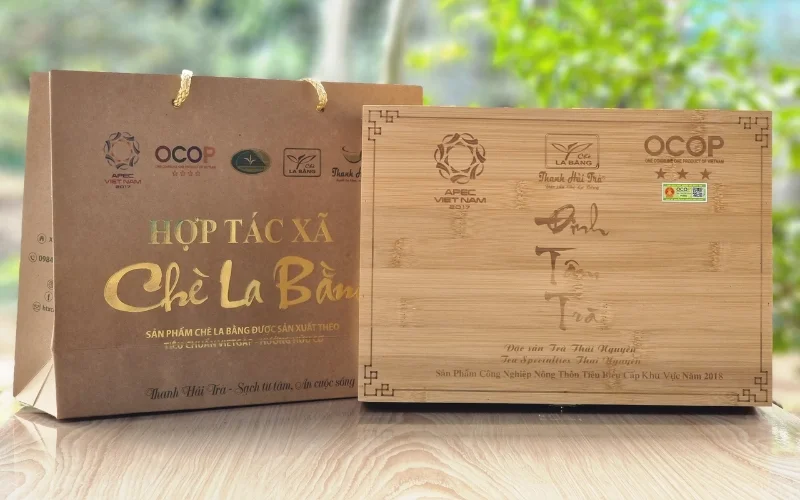 Mẫu in túi đựng trà Kraft Mẫu in túi đựng trà Kraft