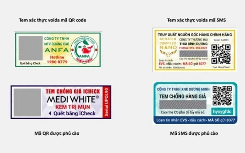 Tổng hợp những mẫu tem chống giả SMS chuẩn xu hướng 2025