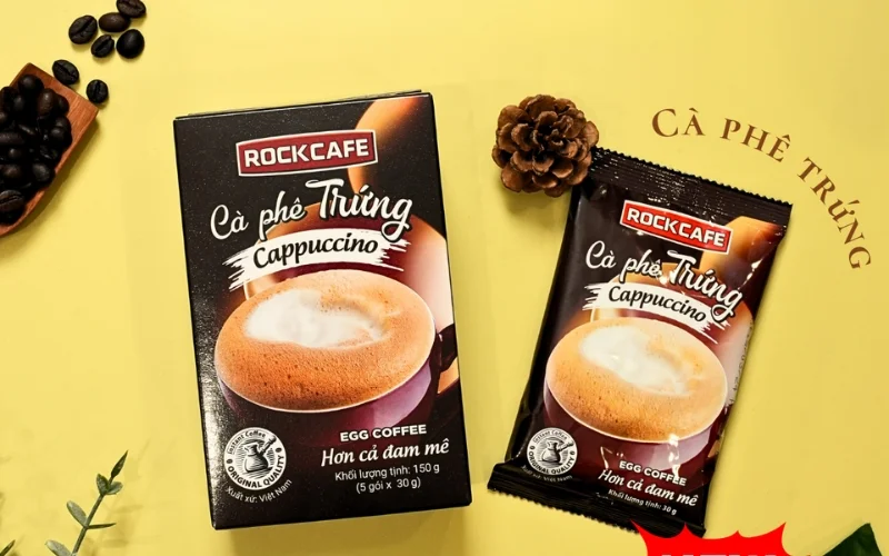 Thiết kế bao bì cà phê dạng hộp giấy 