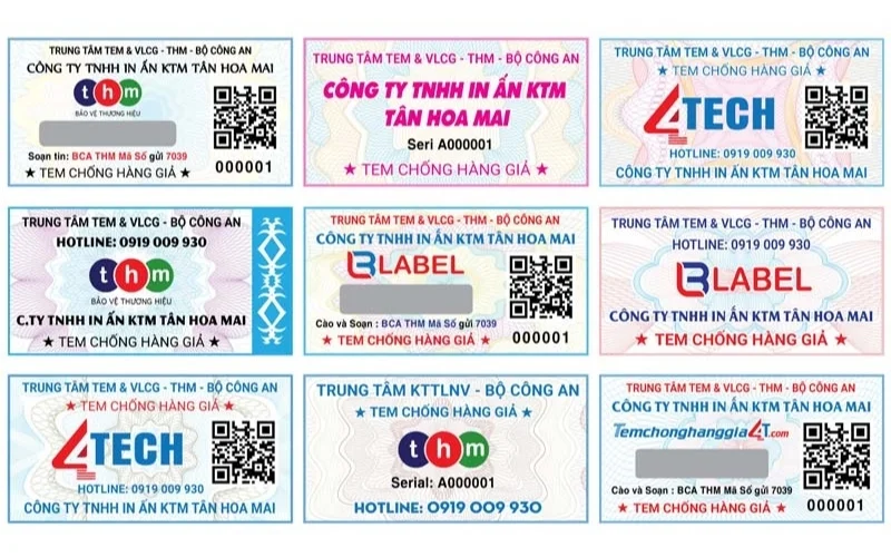 Tổng hợp những mẫu tem chống giả SMS chuẩn xu hướng 2025