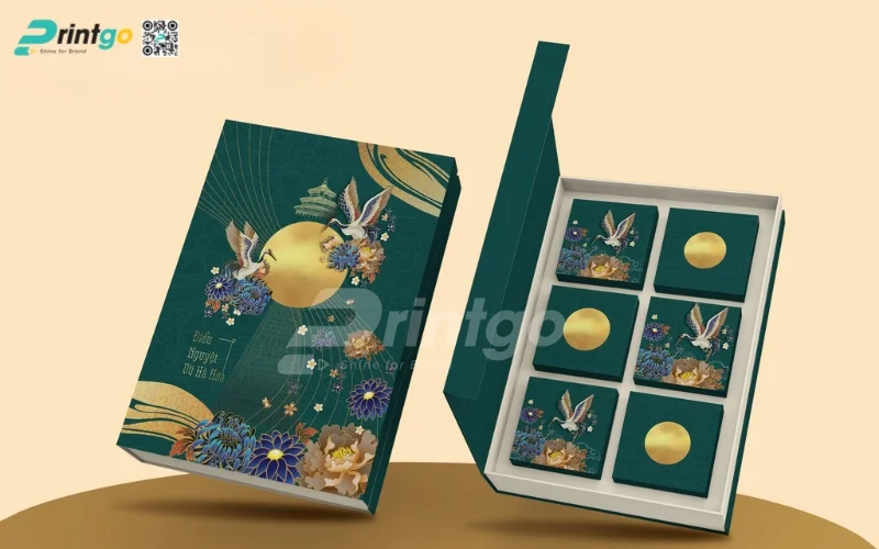 Những hộp đựng bánh trung thu nổi bật nhất 2025 mà Printgo sản xuất