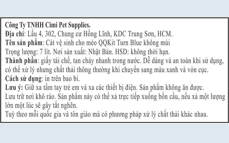 Tem nhãn phụ hàng hóa nhập khẩu một số ngành hàng khác Tem nhãn phụ hàng hóa nhập khẩu một số ngành hàng khác