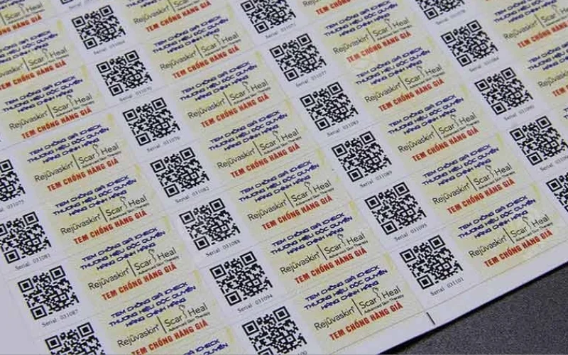 Một số mẫu tem dán niêm phong khác