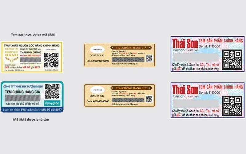 Tổng hợp những mẫu tem chống giả SMS chuẩn xu hướng 2025