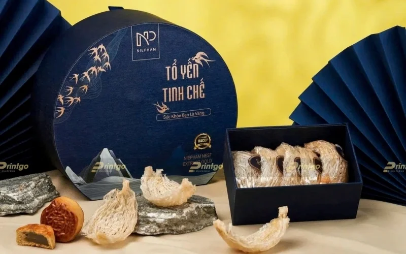 Chất liệu & quy cách gia công in hộp trung thu vát đáy