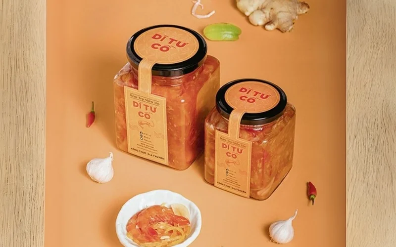 Mẫu tem niêm phong nắp chai lọ đựng nông sản
