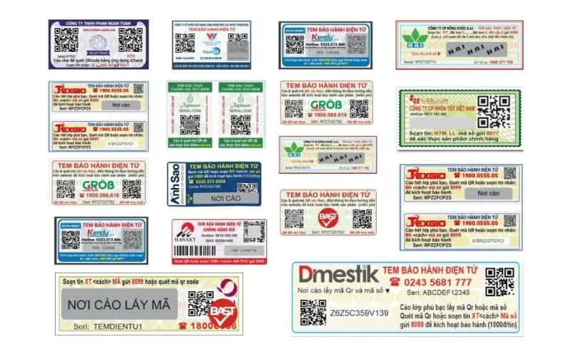 Tổng hợp 1000 mẫu in tem chống giả sản phẩm đẹp