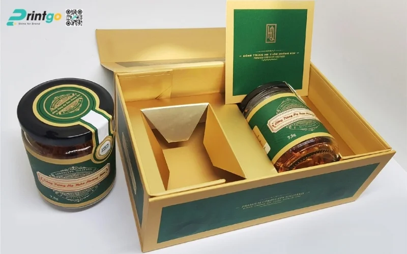 Mẫu in tem niêm phong nông sản nổng bật