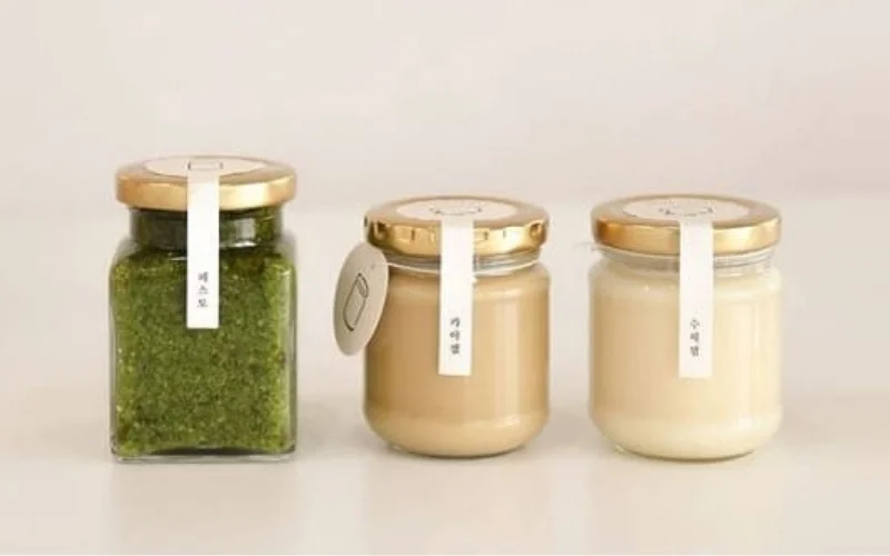 Mẫu tem niêm phong nắp chai lọ đựng nông sản