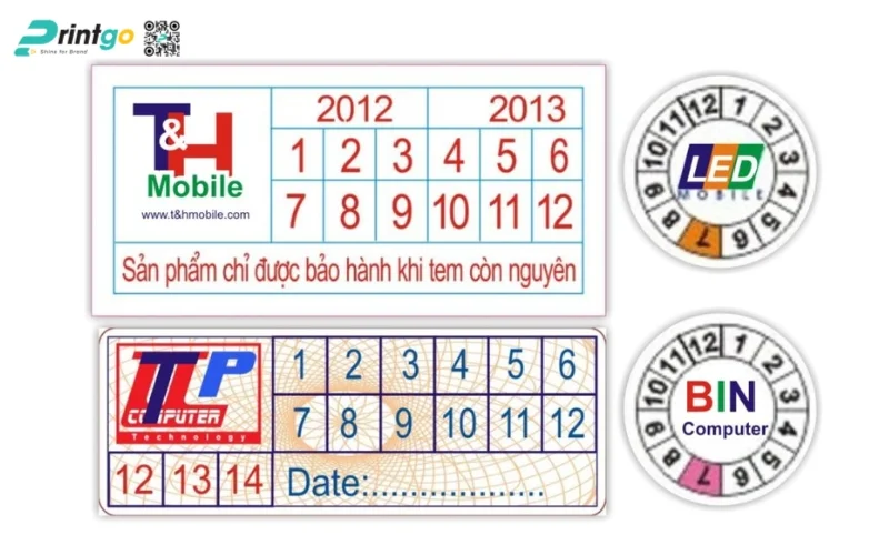 Đặc điểm chi tiết của tem bảo hành điện tử 
