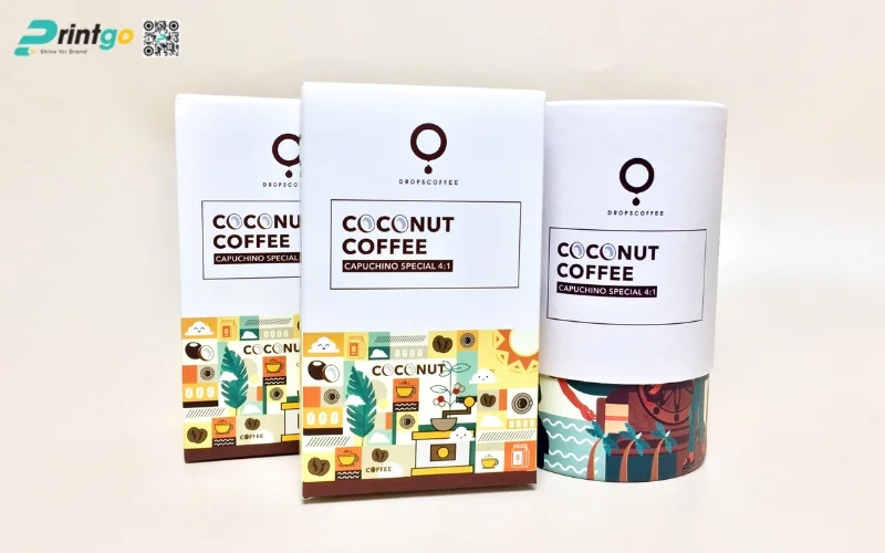 Đặc điểm khi in bao bì cà phê phổ biến 