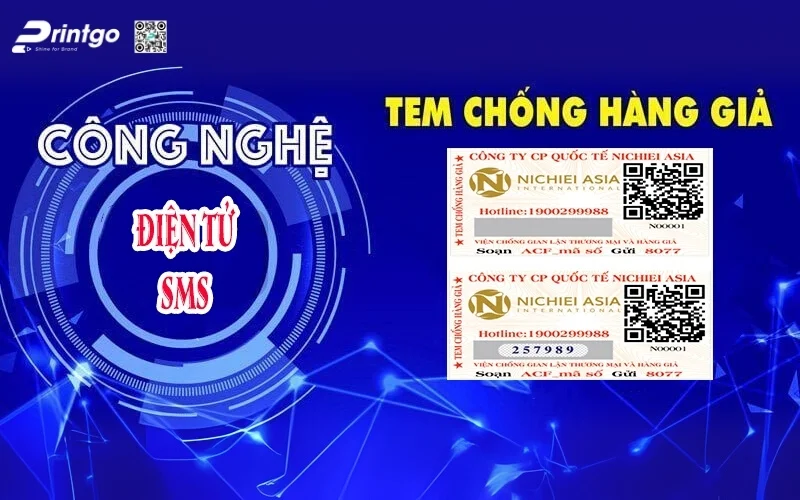 Đặc tính tem chống hàng giả SMS