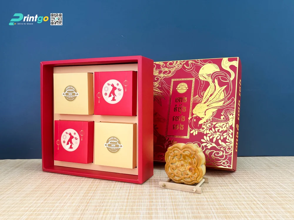 Hộp đựng bánh trung thu Heng Cheng Bakery 2025: quy cách hộp âm dương