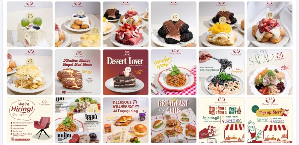 Bread & Butter Bakery- Chàng tân binh giàu tham vọng trên đất Campuchi