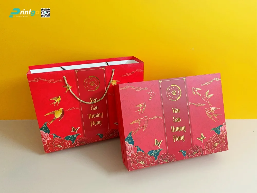 Dự án thiết kế và in hộp đựng yến sào Cát Cát Anh