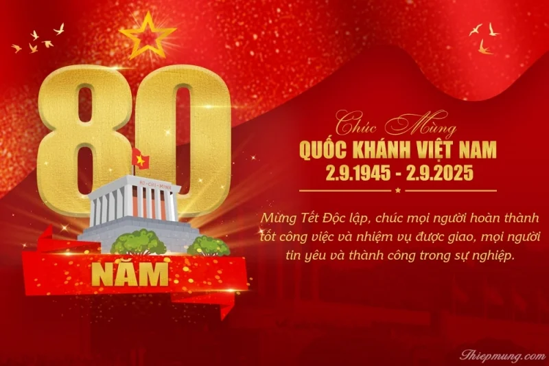 Ảnh kỉ niệm 80 năm ngày quốc kháng mùng 2 tháng 9